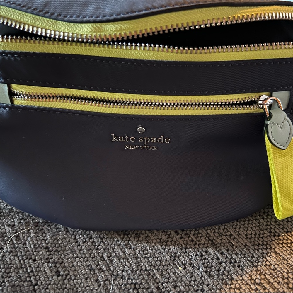 kate spade Black and Yellow Crossbody Bag